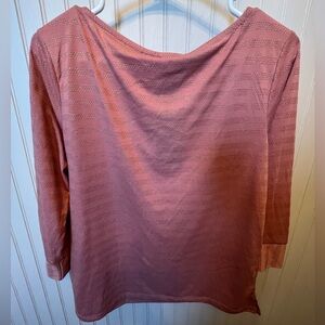 Jones New York Dusty Rose Blouse